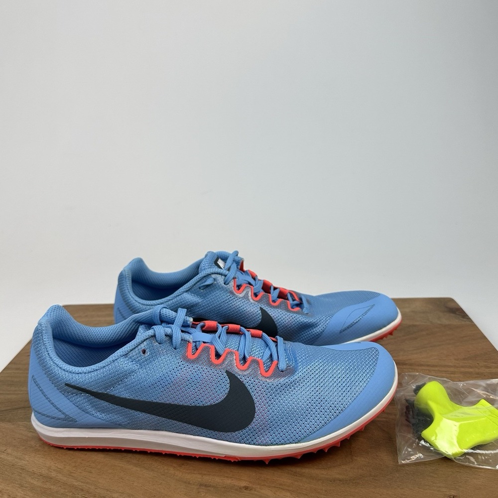 New Mens‎ Nike Zoom Rival D 10 Cross Country Spiked Running Shoes Size 7.5